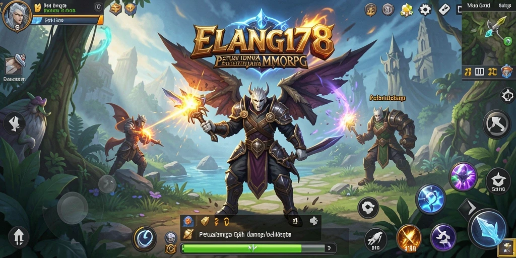 Tampilan gameplay menarik di dunia luas ELANG178 dengan pertarungan seru.
