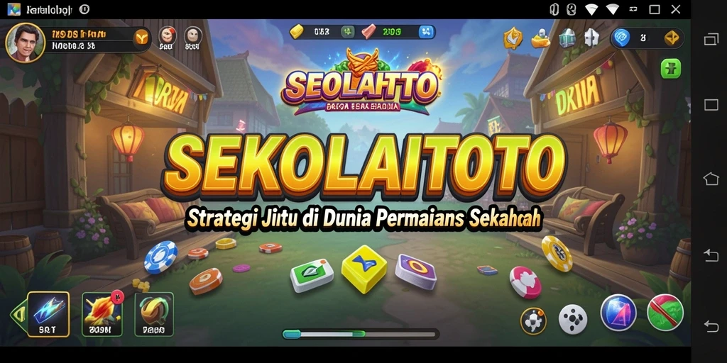 Tampilan gameplay menarik dari SEKOLAHTOTO yang mengasyikkan.