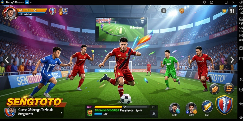 Tampilan permainan SENGTOTO yang mendebarkan dan penuh aksi.